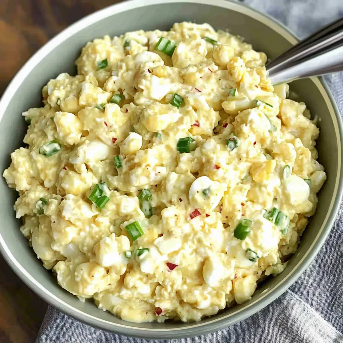 Simple Cottage Cheese Egg Salad