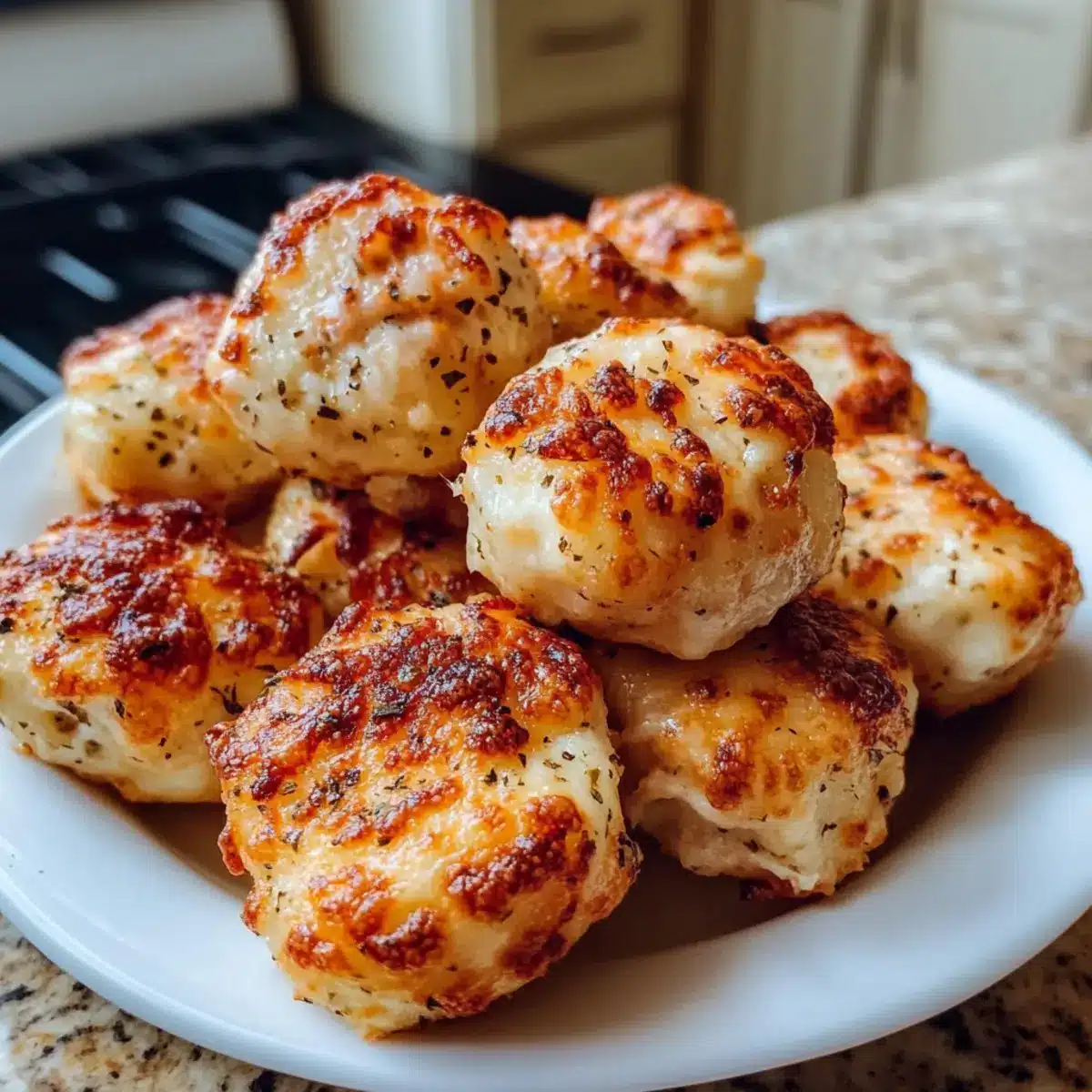 Cottage Cheese Pizza Bites