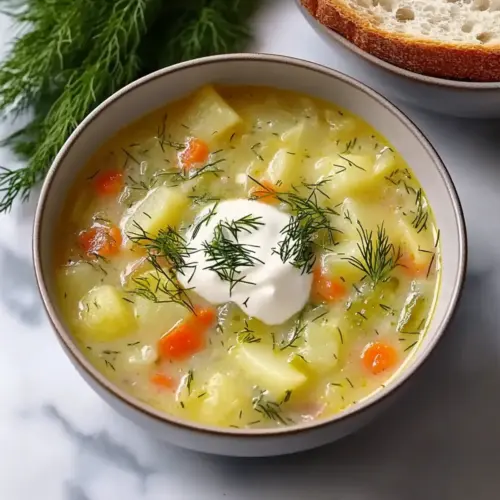 Potato Dill Pickle Soup