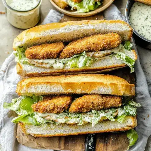 Chicken Caesar Sandwiches