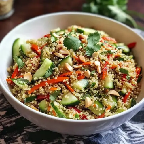 Thai Quinoa Crunch Salad