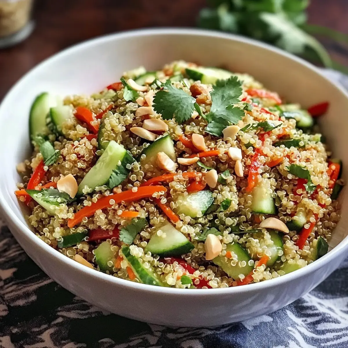 Thai Quinoa Crunch Salad