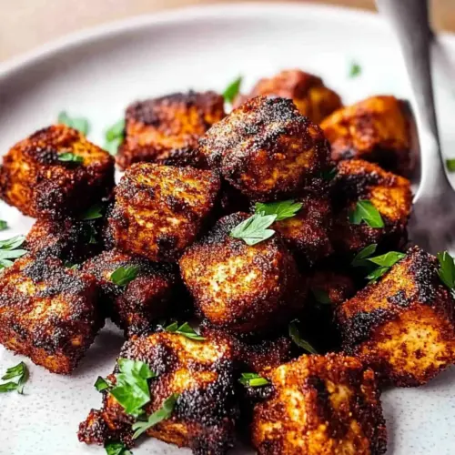 Crispy Cajun Tofu Bites