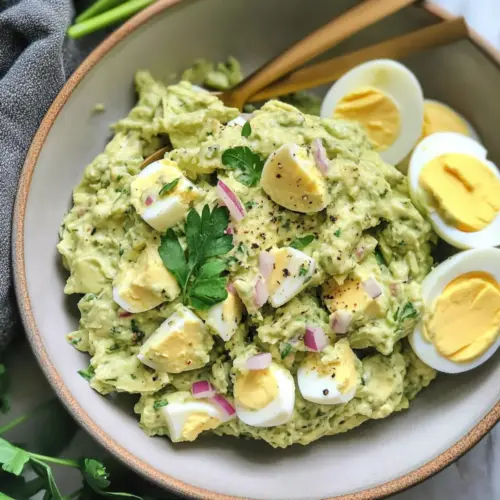 Herby Avocado Egg Salad