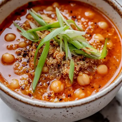 Gochujang Chickpea Soup