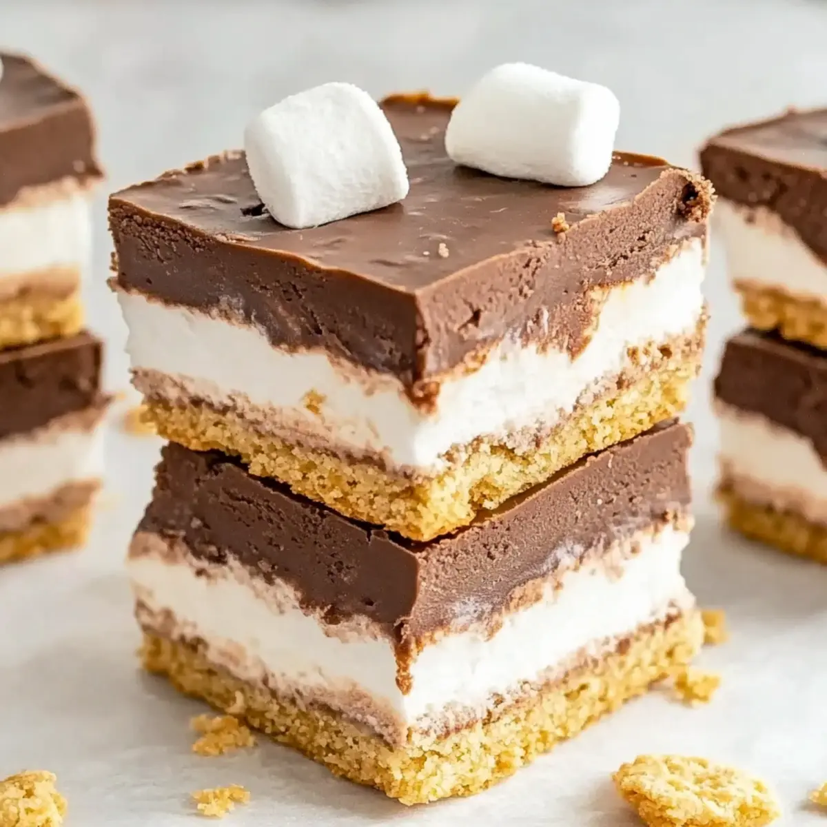 Frozen S’mores Bars
