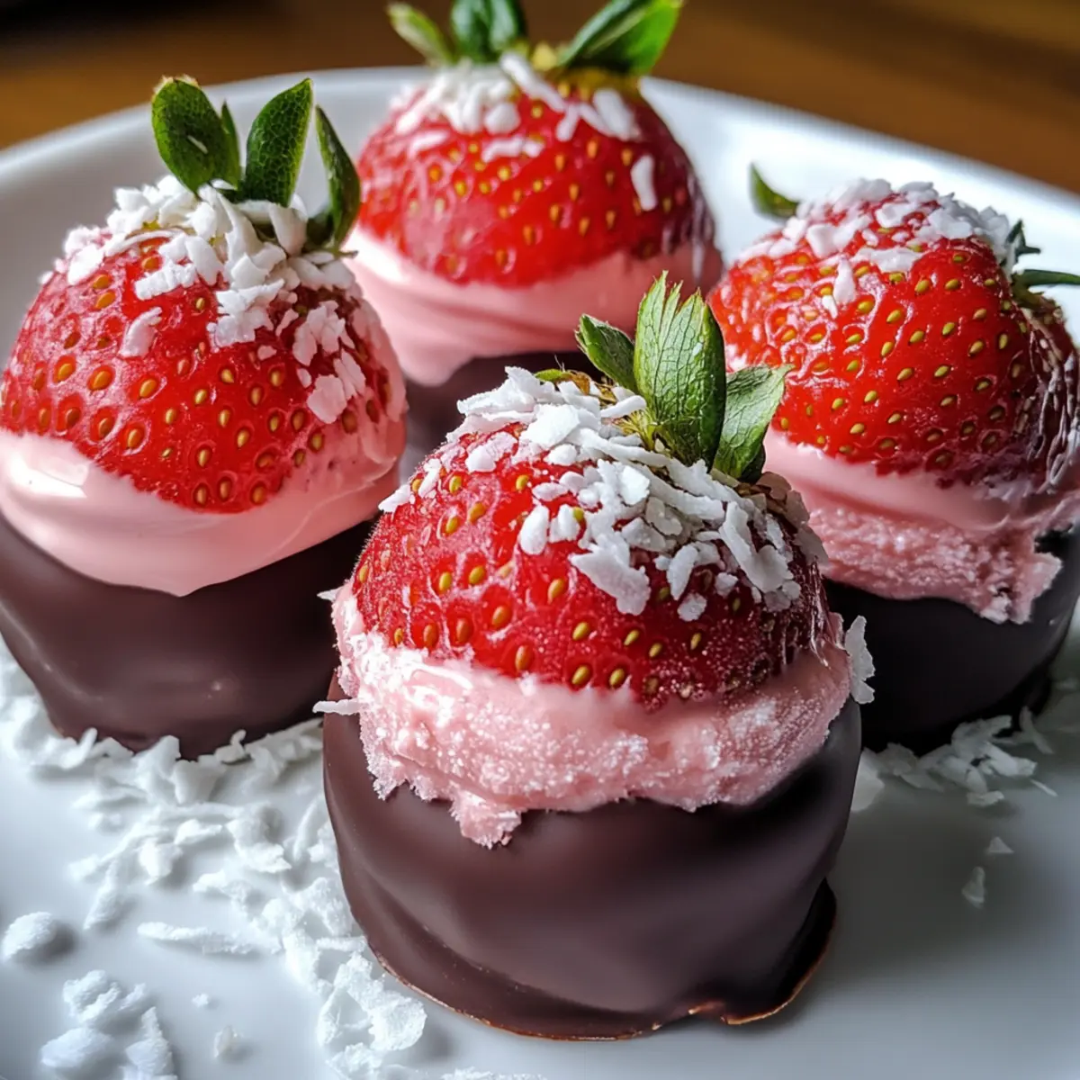 Strawberry Yoghurt Bites