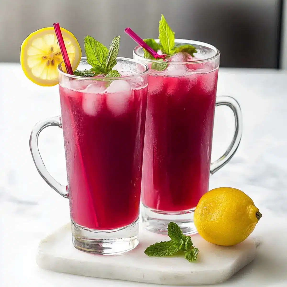 Hibiscus Lemonade