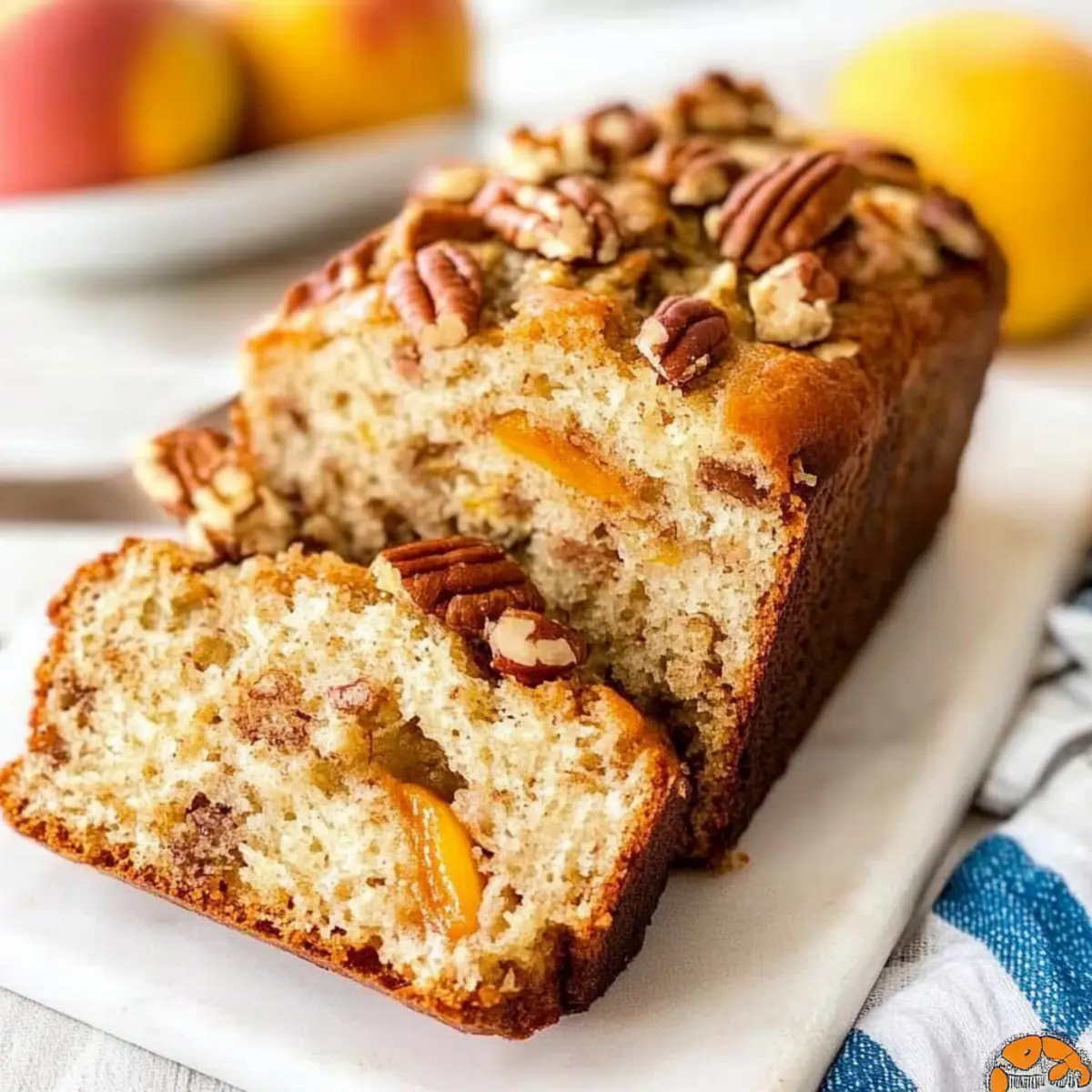Peach Pecan Bread