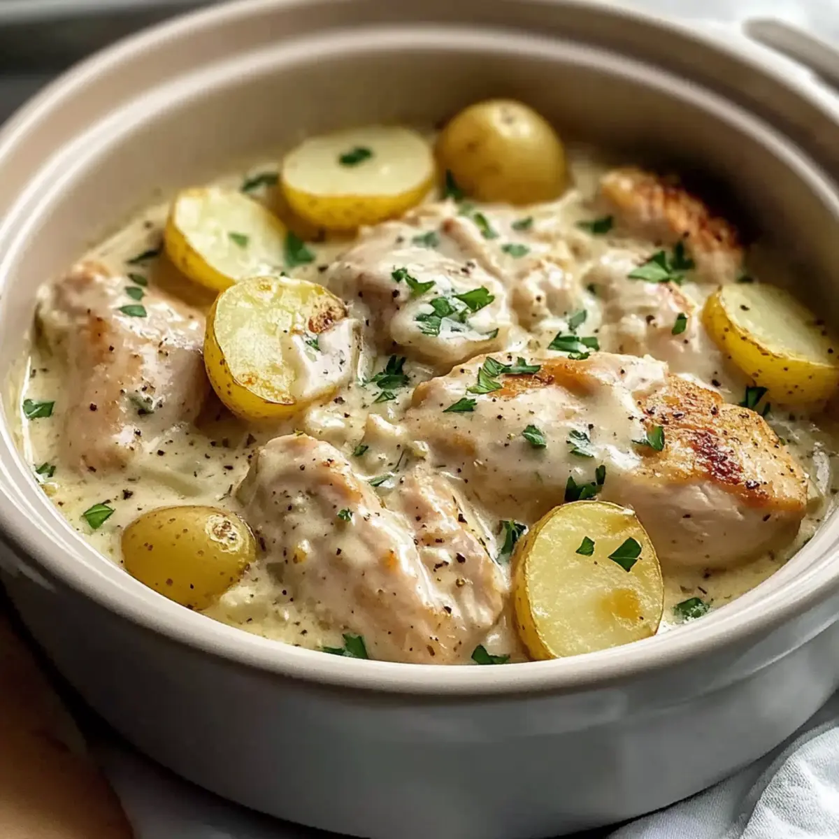 Garlic Parmesan Chicken and Potatoes