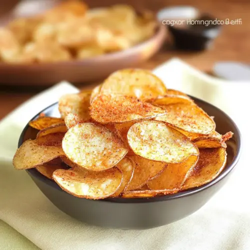 Homemade BBQ Chips
