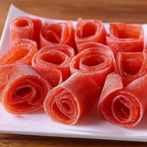 Watermelon Fruit Roll-Ups