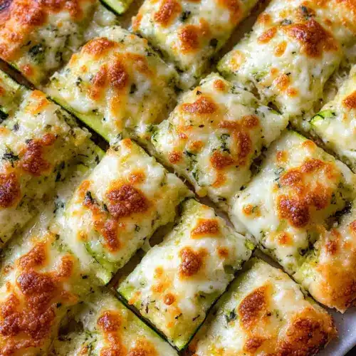 Cheesy Zucchini Breadsticks