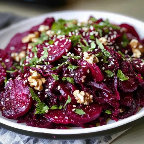 Korean Beet Salad
