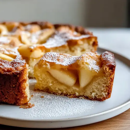 French Apple Cake