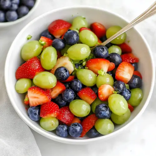 Honey Lime Fruit Salad