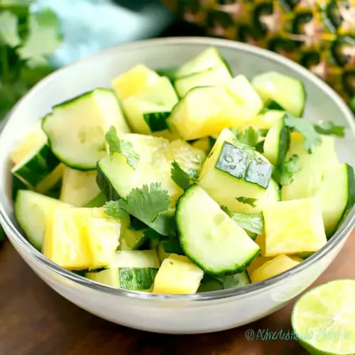 Pineapple Cucumber Salad